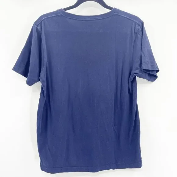 Uniqlo Mickey Manga Art Graphic T Shirt Women's Size S Navy Blue Disney - Picture 3 of 6